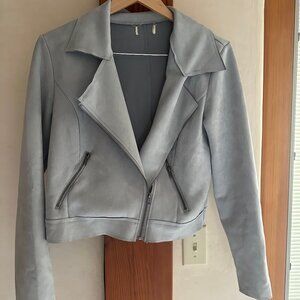 Blue Suede Jacket